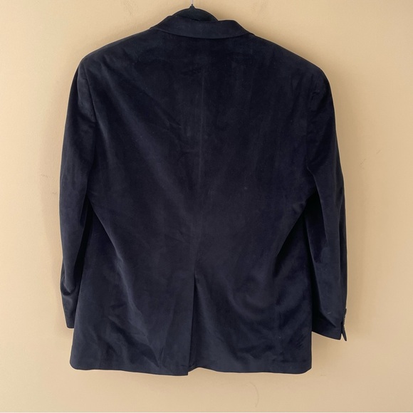 LAUREN RALPH LAUREN Mens Wool Soft 2 Button Jacket 44R Black - Picture 4 of 11